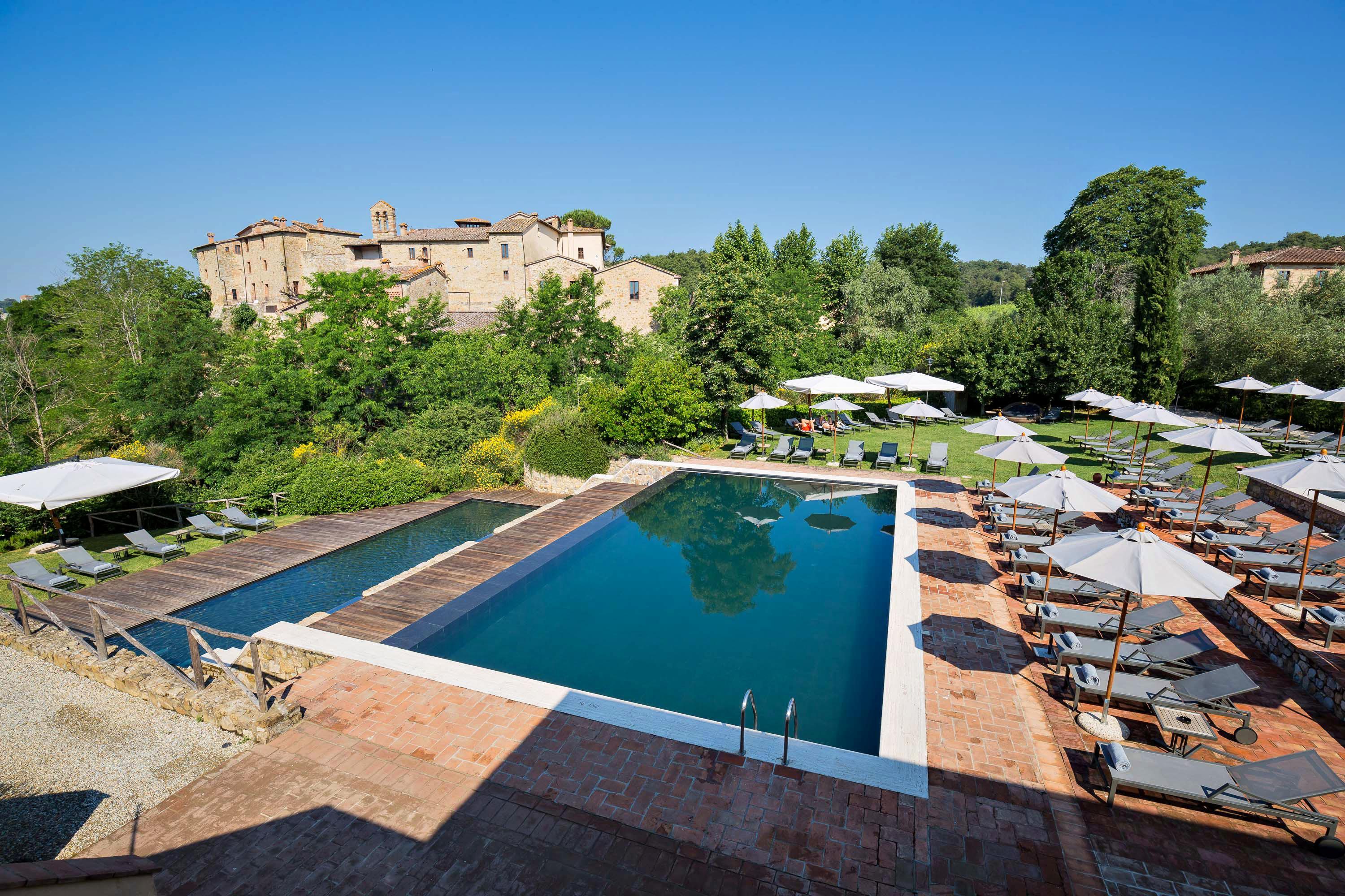 Castel Monastero - The Leading Hotels Of The World Castelnuovo Berardenga Kültér fotó