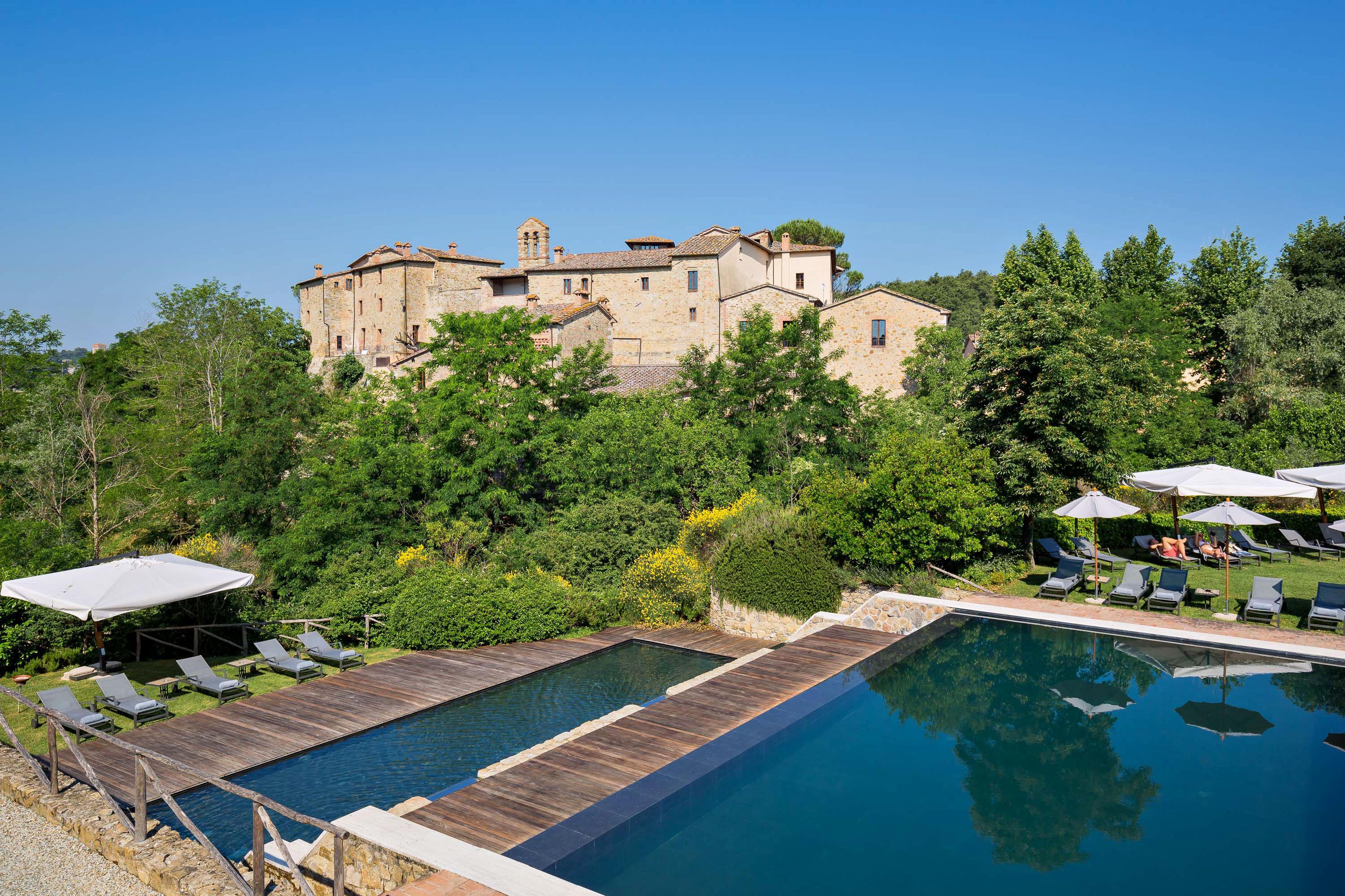 Castel Monastero - The Leading Hotels Of The World Castelnuovo Berardenga Kültér fotó