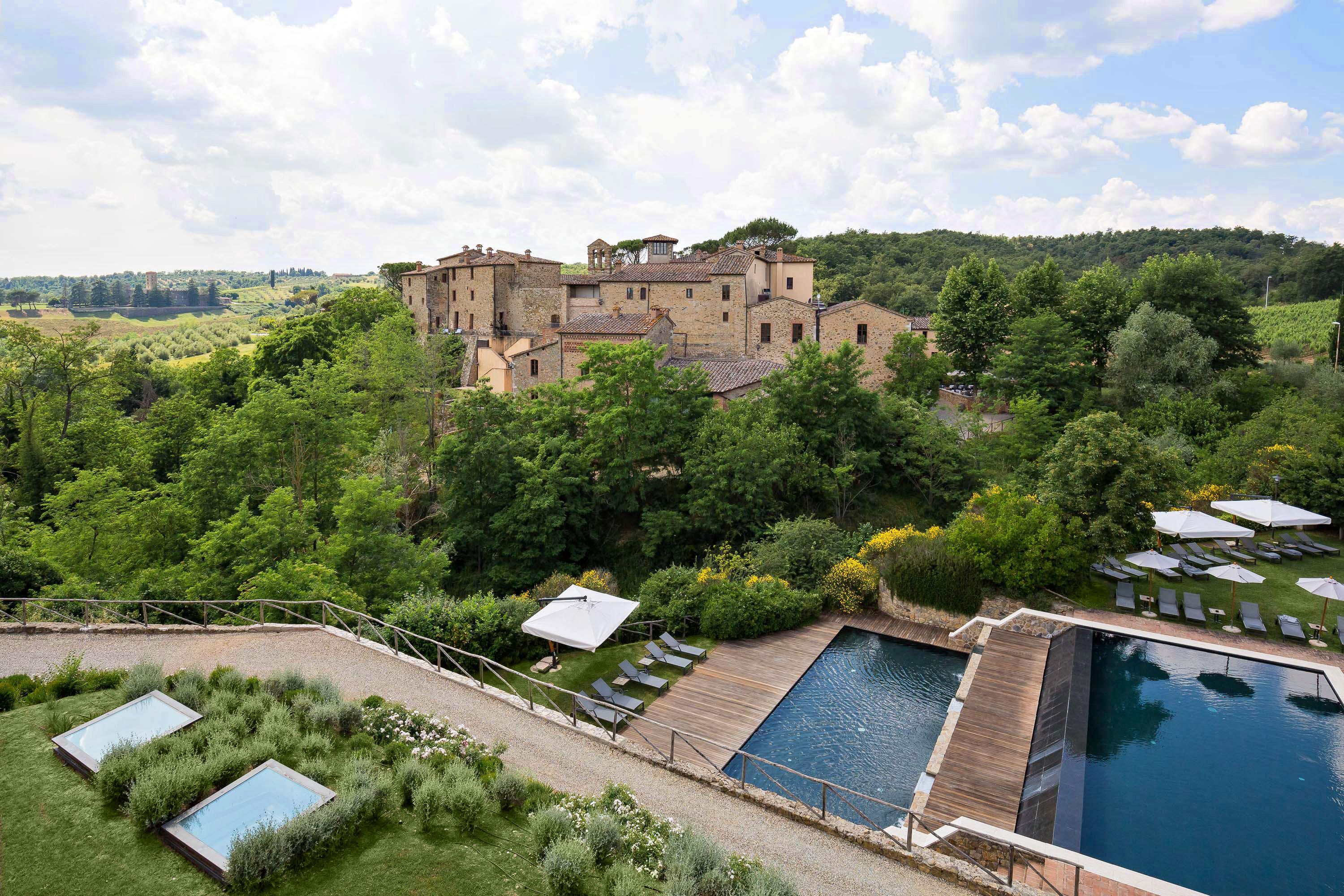 Castel Monastero - The Leading Hotels Of The World Castelnuovo Berardenga Kültér fotó